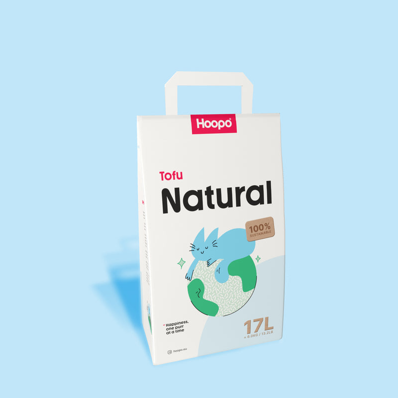 Natürliches Tofu-Katzenstreu – Hoopo B.V