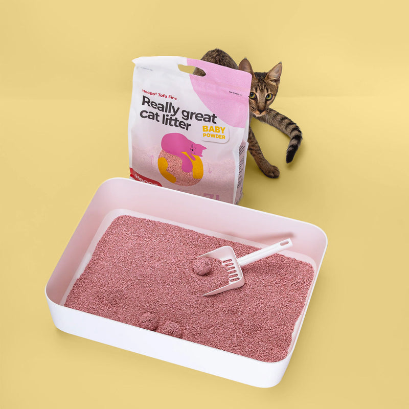 Tofu Fine Babypuder Katzenstreu 7L – Hoopo B.V