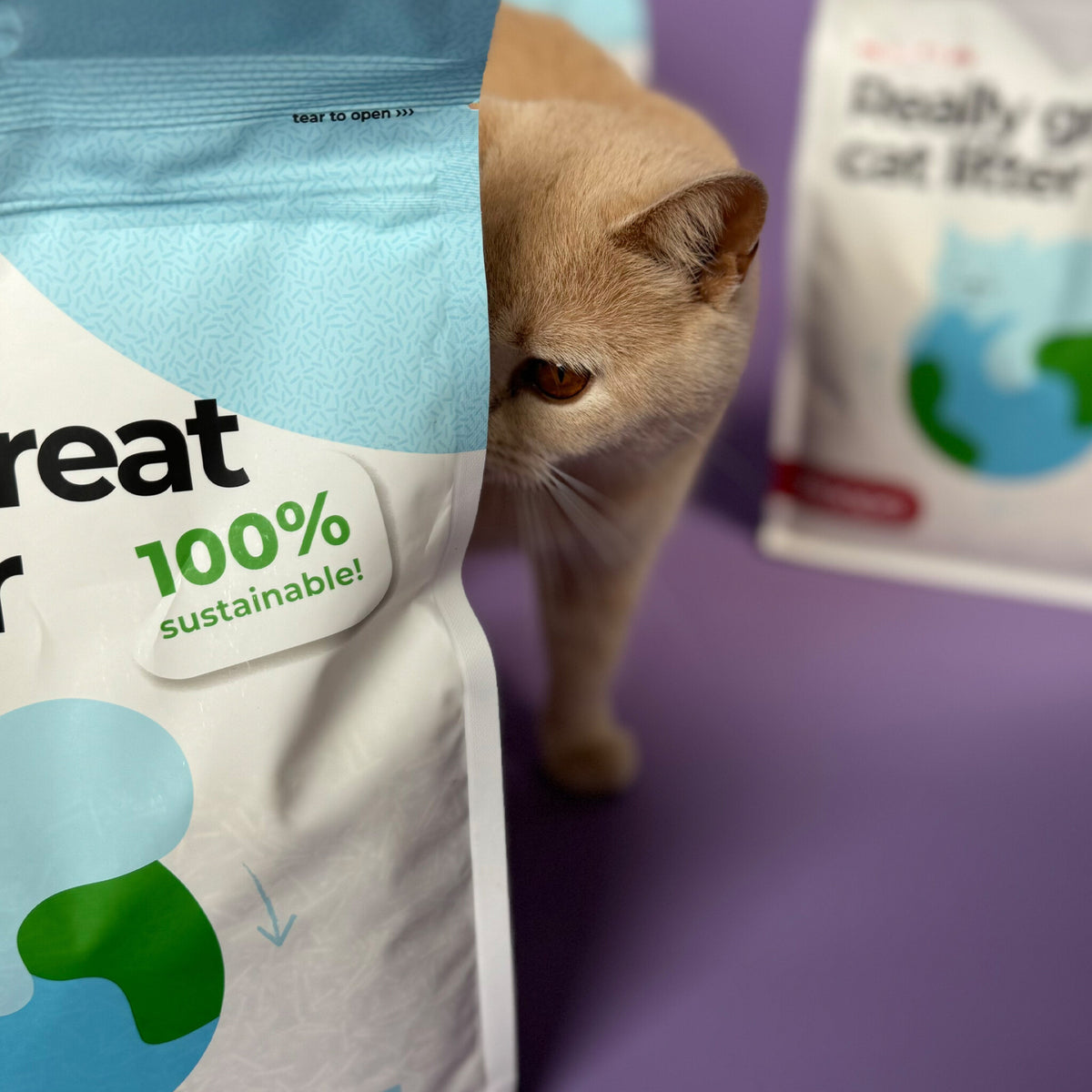 Natuurlijke tofu-kattenbakvulling – Hoopo B.V