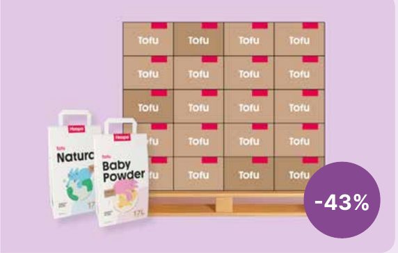 Pallet met Hoopo Tofu kattenbakvulling